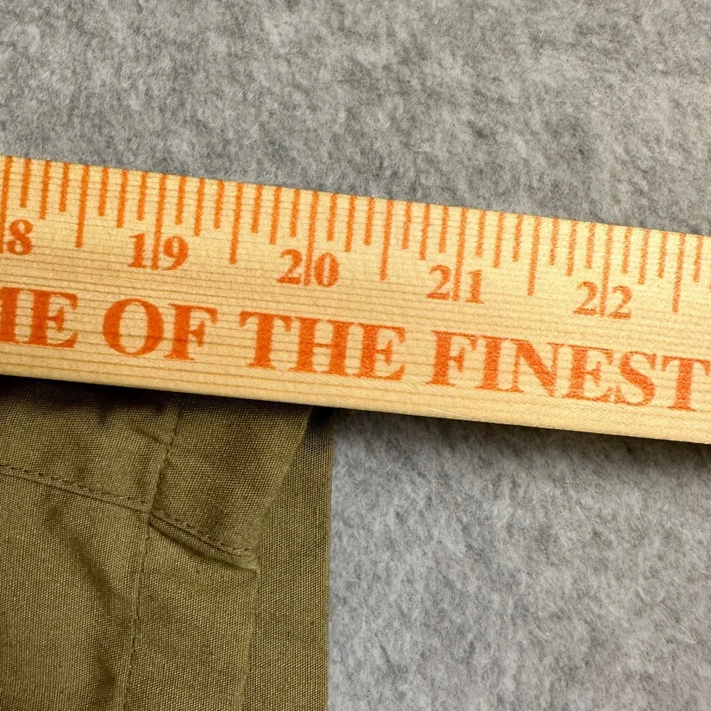 Haband Mens Khaki Shorts Size 44 Elastic Back Waist Tan Cotton Blend Casual‎